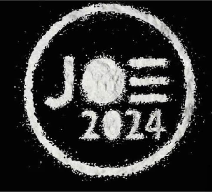 Joe 2024 (in white powder)