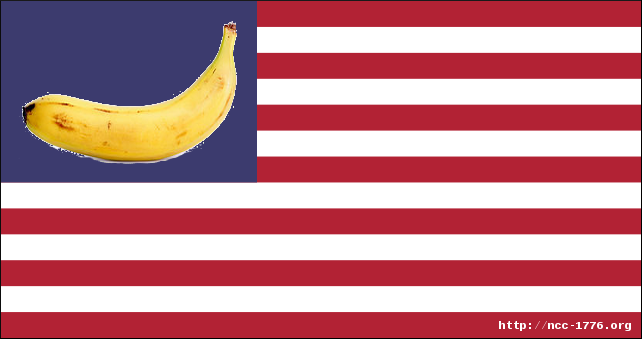 Flag of the Banana States of American