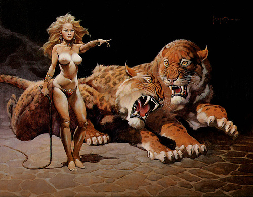 Frazetta feminine pulchritude