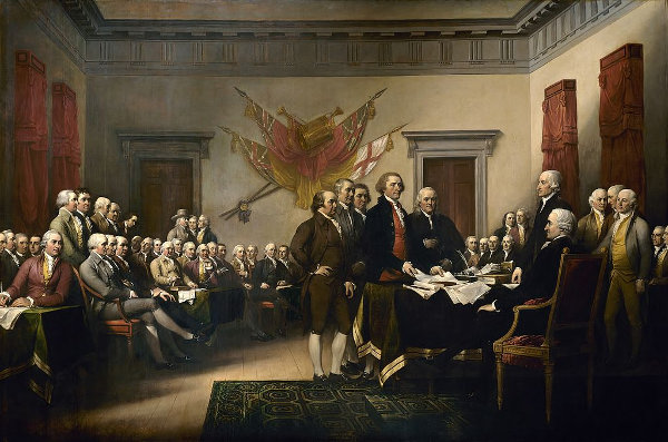 Signing the Declaration