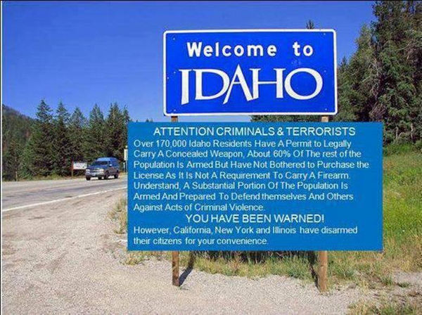 Welcome to Idaho