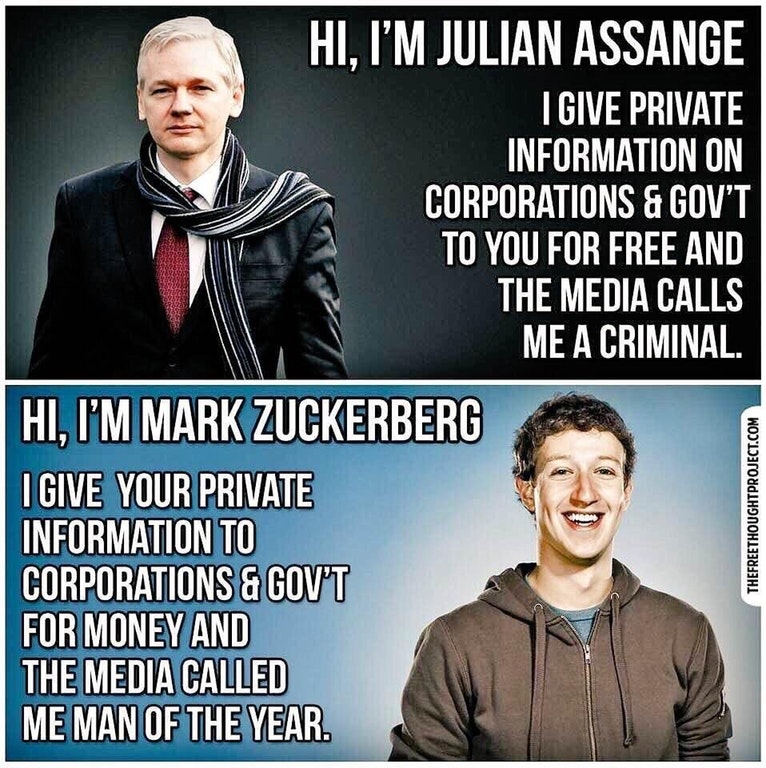 Assange v. Zuckerberg