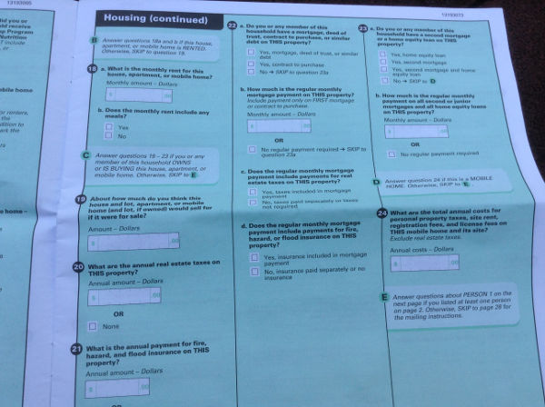 Census Form 1