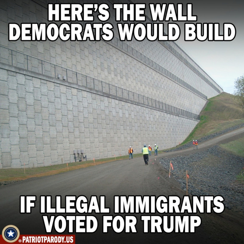 Democrat's Wall