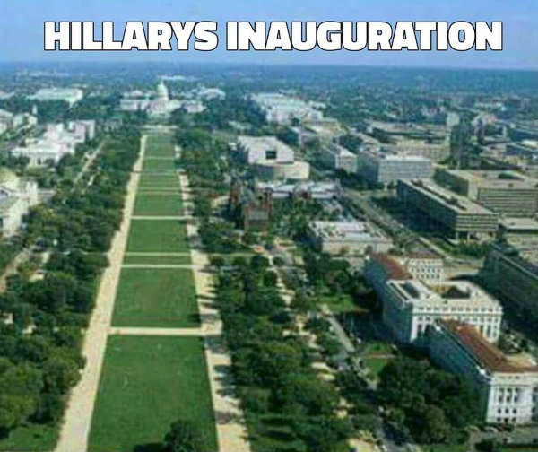 Hillary's Inaugration Crowd