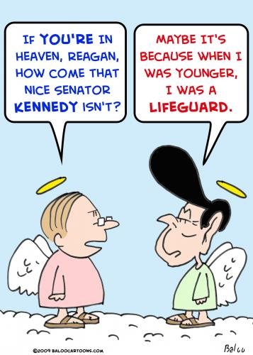 The definitive Ted Kennedy cartoon