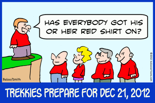 Got Yer Red Shirt?