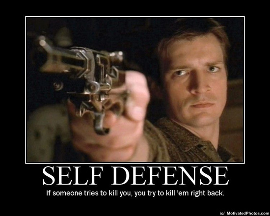 Firefly's Captain Mal Reynolds Explains Self-Defense