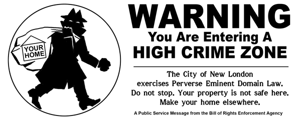 WARNING: High Crime Zone