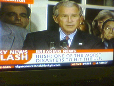 Bush: Worst Disaster